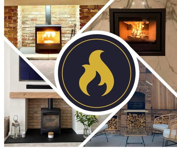 Blyth Feature Chimney Breast with Stove and Inset TV