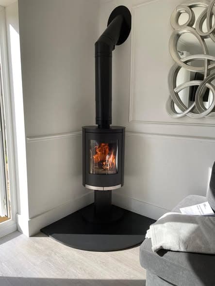 Lotus Mira 3 Stove Installation in St Mary’s Park view 3