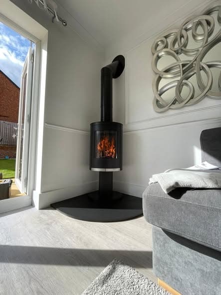 Lotus Mira 3 Stove Installation in St Mary’s Park view 4