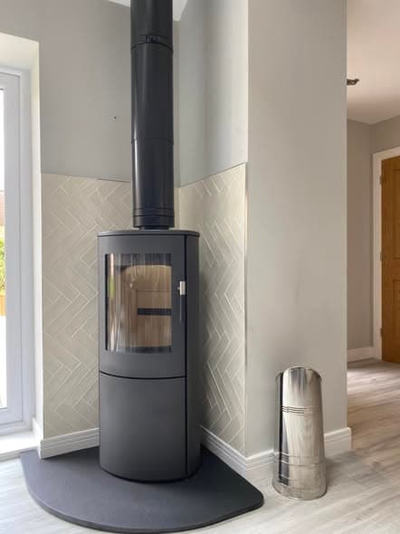 Lotus Mira 3 Stove Installation in St Mary’s Park view 7