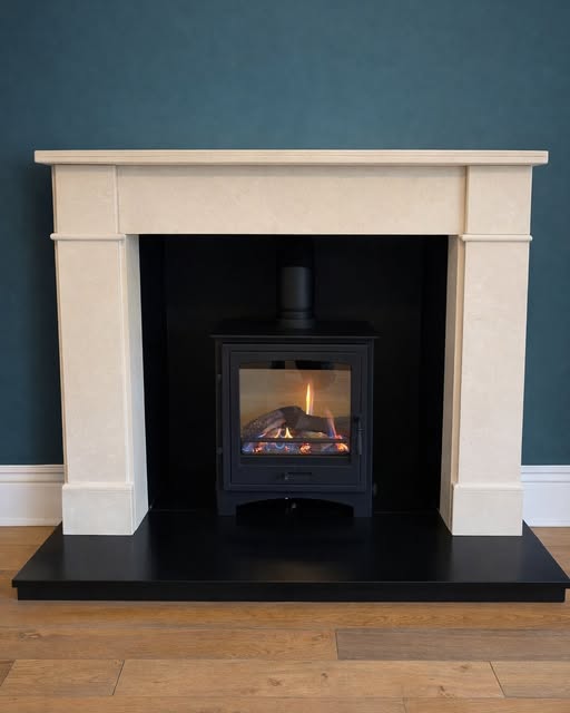 Tall Tinderbox Wood Burning Stove Installation in Warkworth