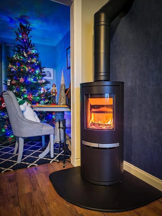 Ovale Wood Burning Stove Installation in Widdrington